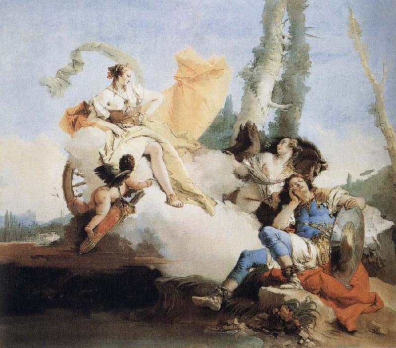 Giambattista Tiepolo Recreation by our Gallery oil painting image